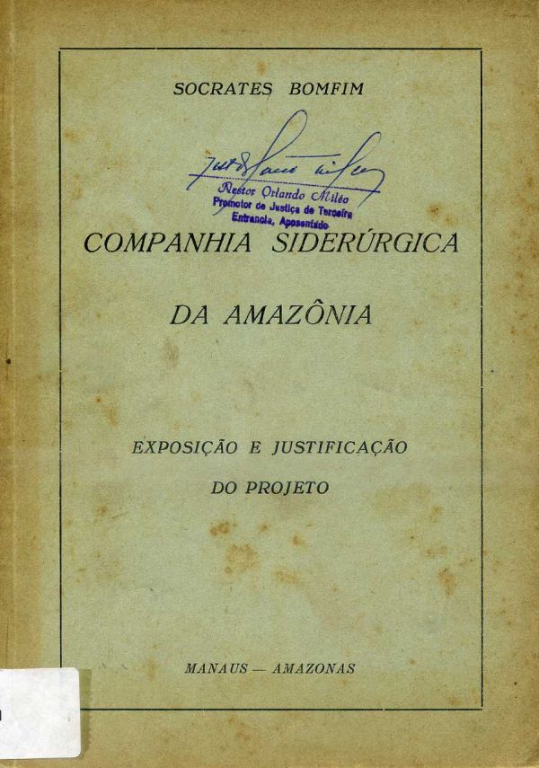 Companhia Siderúrgica da Amazônia - 669 BOM
